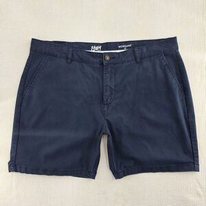 Modern Bohemia Mugsy Morgans Shorts Men 40 Navy Stretch Chino 5-Pocket Soft Fit